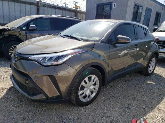 JTNKHMBX8M1101852 - 2021 TOYOTA C-HR XLE GRAY photo 1