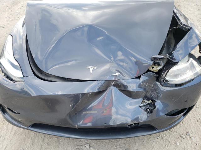 7SAYGDEE4NF434119 - 2022 TESLA MODEL Y CHARCOAL photo 11