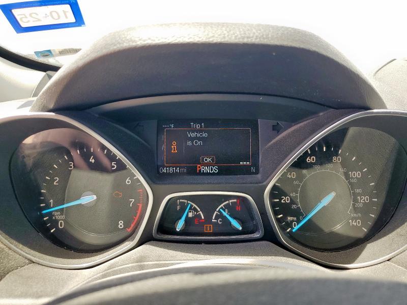 1FMCU0F70KUA62897 - 2019 FORD ESCAPE S Argent photo 9