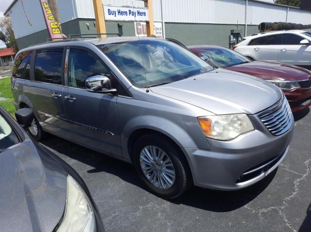 2C4RC1CGXDR753298 - 2013 CHRYSLER TOWN & COU TOURING L BLUE photo 1