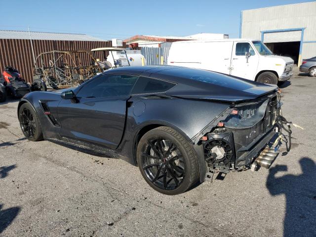 1G1Y12D73H5109496 - 2017 CHEVROLET CORVETTE GRAND SPORT 3LT GRAY photo 2