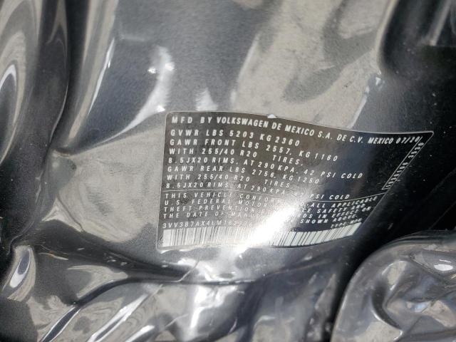 3VV3B7AX4LM162776 - 2020 VOLKSWAGEN TIGUAN SE GRAY photo 13