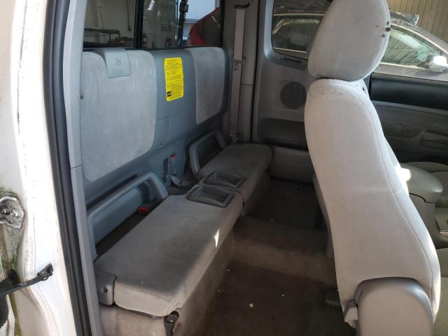 5TETX22N66Z286796 - 2006 TOYOTA TACOMA ACCESS CAB თეთრი ფოტო 10