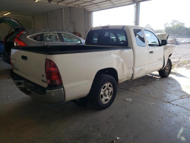5TETX22N66Z286796 - 2006 TOYOTA TACOMA ACCESS CAB თეთრი ფოტო 3