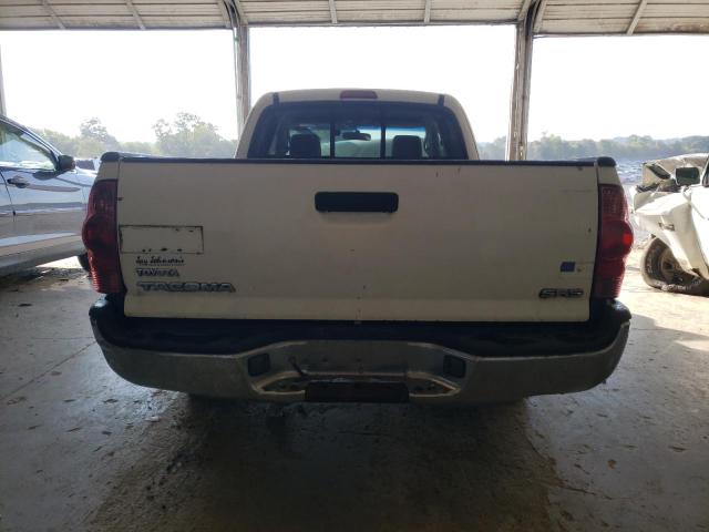 5TETX22N66Z286796 - 2006 TOYOTA TACOMA ACCESS CAB თეთრი ფოტო 6
