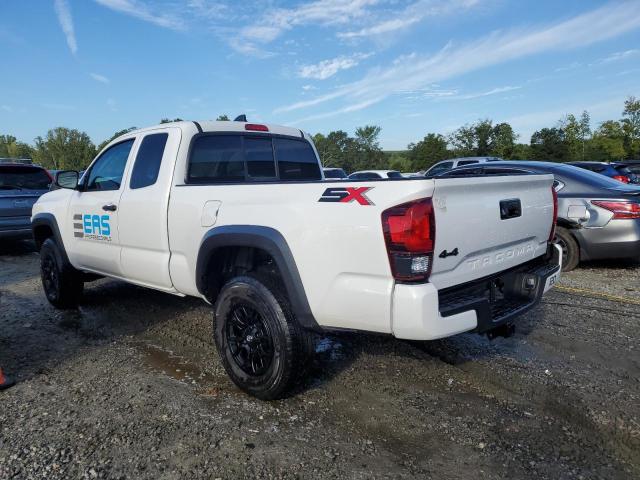 3TYSZ5AN0NT093570 - 2022 TOYOTA TACOMA ACCESS CAB WHITE photo 2