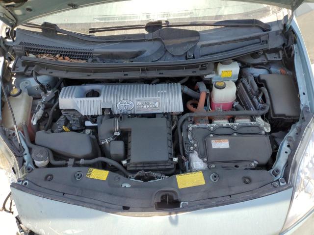 JTDKN3DP2E3053288 - 2014 TOYOTA PRIUS PLUG ტურკოუსი ფოტო 11