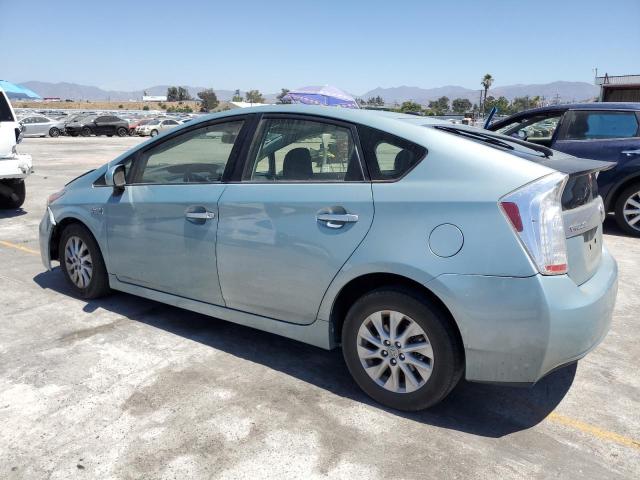 JTDKN3DP2E3053288 - 2014 TOYOTA PRIUS PLUG ტურკოუსი ფოტო 2