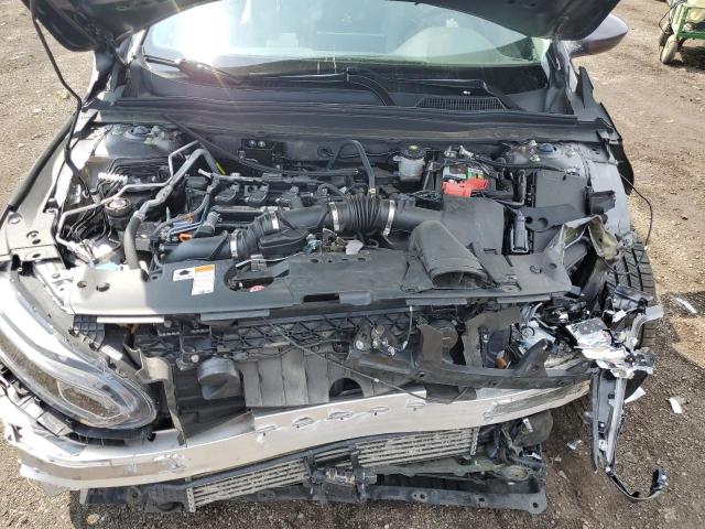 1HGCV1F55KA145198 - 2019 HONDA ACCORD EXL Szary zdjęcie 11