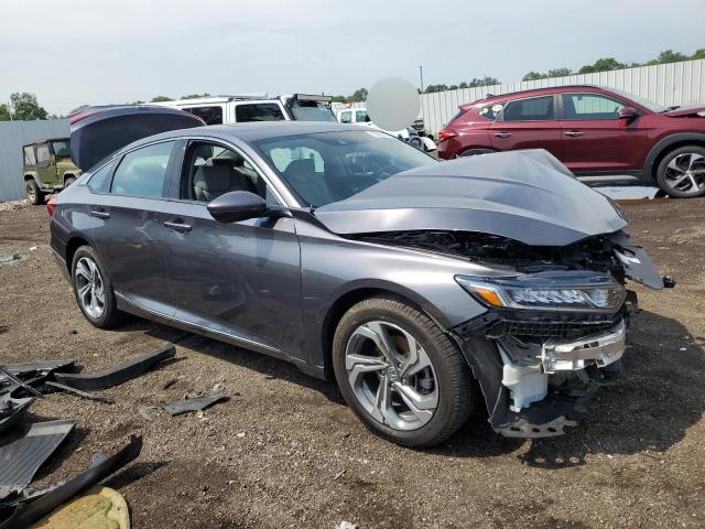 1HGCV1F55KA145198 - 2019 HONDA ACCORD EXL Szary zdjęcie 4