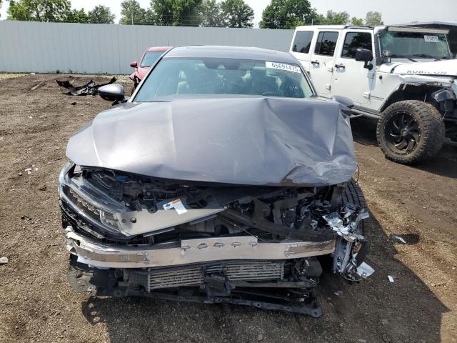 1HGCV1F55KA145198 - 2019 HONDA ACCORD EXL Szary zdjęcie 5