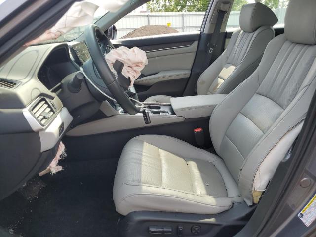 1HGCV1F55KA145198 - 2019 HONDA ACCORD EXL Szary zdjęcie 7