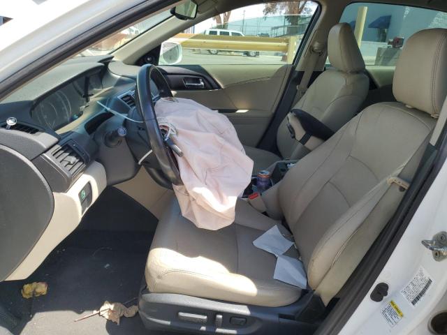 1HGCR2F86DA018872 - 2013 HONDA ACCORD EXL WHITE photo 7