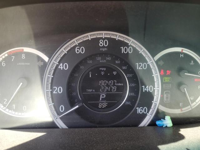 1HGCR2F86DA018872 - 2013 HONDA ACCORD EXL WHITE photo 9