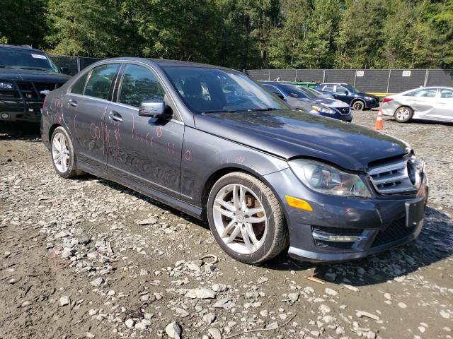 WDDGF4HB5DR292830 - 2013 MERCEDES-BENZ C 250 GRAY photo 4