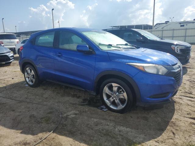 3CZRU5H30JM719037 - 2018 HONDA HR-V LX BLUE photo 4