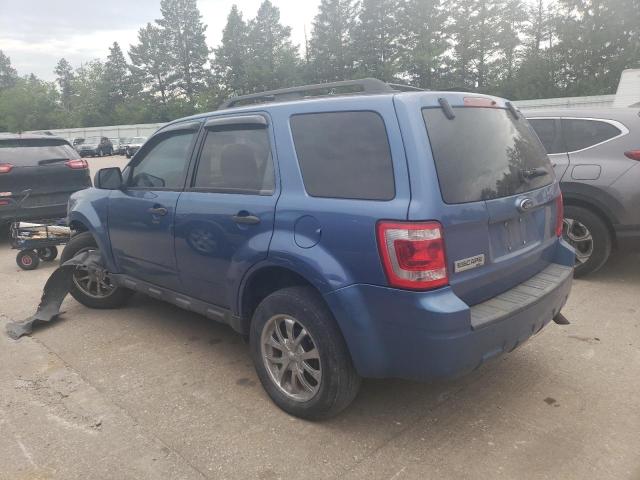 1FMCU03719KA87012 - 2009 FORD ESCAPE XLT BLUE photo 2