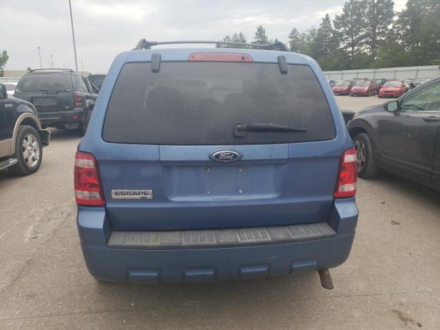 1FMCU03719KA87012 - 2009 FORD ESCAPE XLT BLUE photo 6