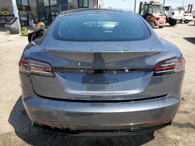 5YJSA1E51PF511146 - 2023 TESLA MODEL S GRAY photo 6
