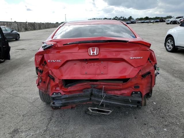 2HGFC2F85LH518987 - 2020 HONDA CIVIC SPORT 红色 照片 6