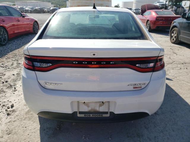 1C3CDFDH5FD120502 - 2015 DODGE DART SE AERO WHITE photo 6