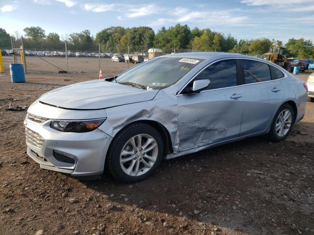 1G1ZF5SU5JF119608 - 2018 CHEVROLET MALIBU HYBRID SILVER photo 1