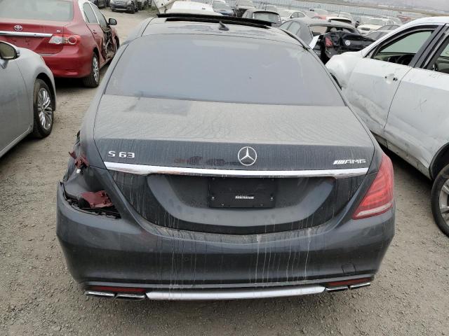 WDDUG7JB4FA164060 - 2015 MERCEDES-BENZ S 63 AMG CHARCOAL photo 6