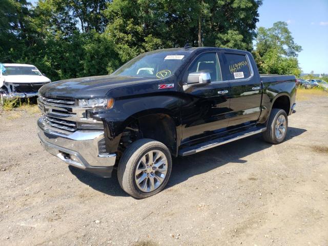 3GCUYGED7KG264328 - 2019 CHEVROLET SILVERADO K1500 LTZ BLACK photo 1