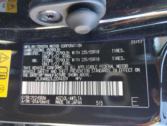 JTJYARBZXJ2094309 - 2018 LEXUS NX 300 BASE Qara foto 14