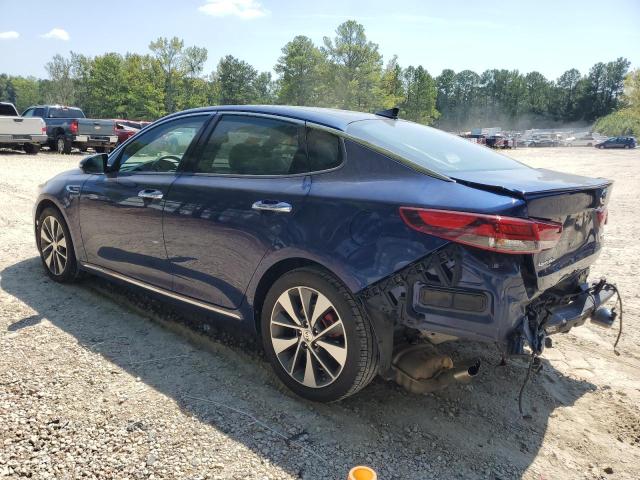 5XXGV4L24GG047965 - 2016 KIA OPTIMA SXL BLUE photo 2