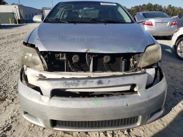 JTKDE167250030632 - 2005 TOYOTA SCION TC ვერცხლისფერი ფოტო 9