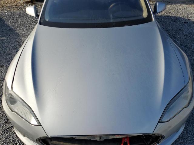5YJSA1DNXDFP07759 - 2013 TESLA MODEL S Արծաթագույն լուսանկար 11