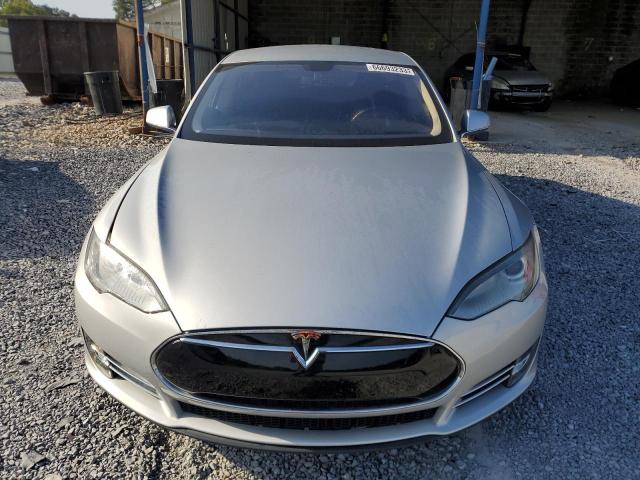 5YJSA1DNXDFP07759 - 2013 TESLA MODEL S Արծաթագույն լուսանկար 5