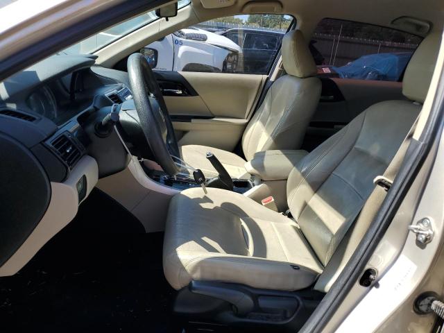 1HGCR2F37GA054174 - 2016 HONDA ACCORD LX BEIGE photo 7