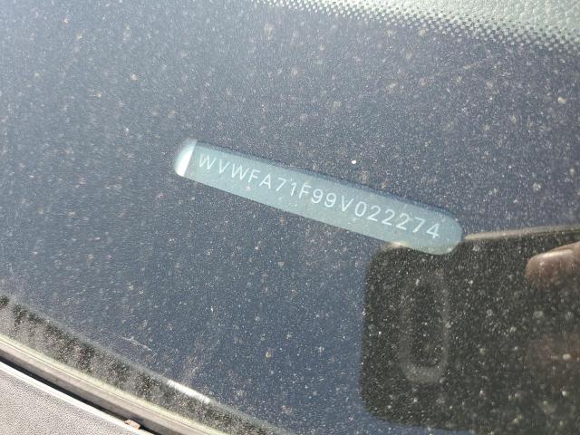 WVWFA71F99V022274 - 2009 VOLKSWAGEN EOS LUX 蓝色 照片 12