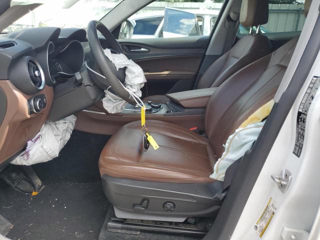 ZASPAKBN3K7C48602 - 2019 ALFA ROMEO STELVIO TI WHITE photo 7