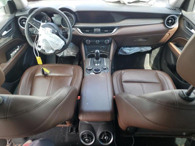 ZASPAKBN3K7C48602 - 2019 ALFA ROMEO STELVIO TI WHITE photo 8