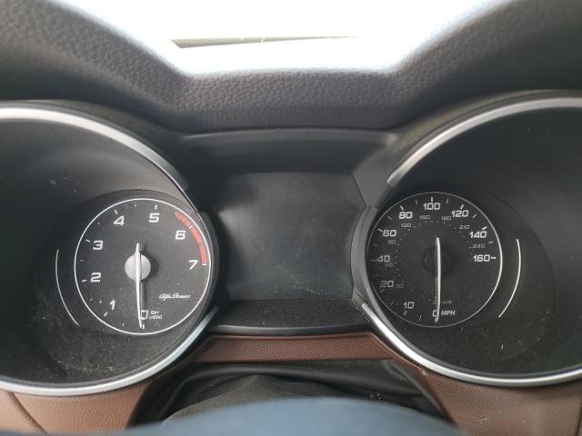 ZASPAKBN3K7C48602 - 2019 ALFA ROMEO STELVIO TI WHITE photo 9