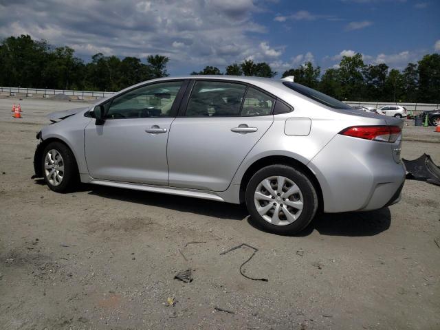 JTDEPRAE4LJ050821 - 2020 TOYOTA COROLLA LE ვერცხლისფერი ფოტო 2