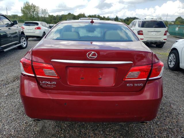 JTHBK1EG5A2367995 - 2010 LEXUS ES 350 BURGUNDY photo 6