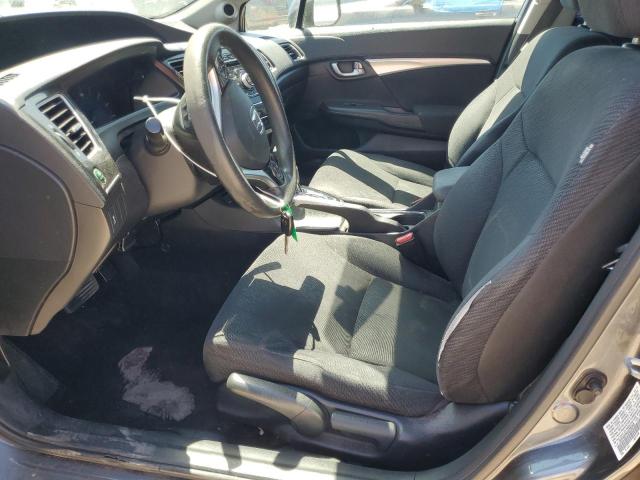 19XFB2F84DE250349 - 2013 HONDA CIVIC EX GRAY photo 7