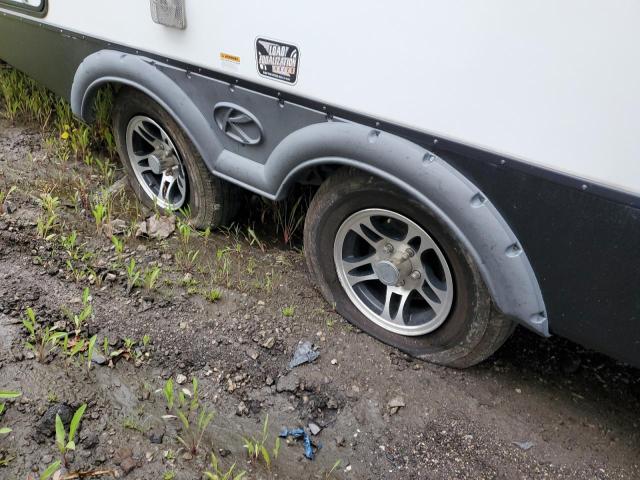 4YDT24025KD411192 - 2019 KEYSTONE PASSPORT WHITE photo 9