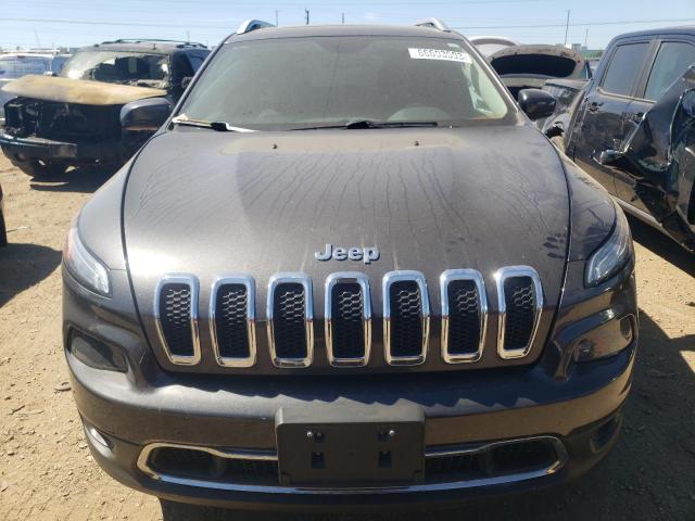 1C4PJMDS8FW634046 - 2015 JEEP CHEROKEE 4 LIMITED GRAY photo 5