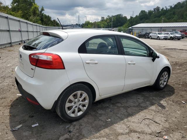 KNADM5A38D6128448 - 2013 KIA RIO LX WHITE photo 3