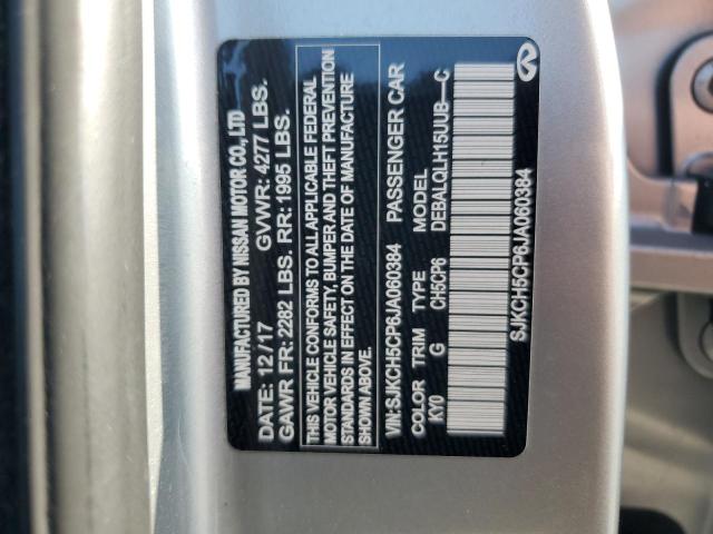 SJKCH5CP6JA060384 - 2018 INFINITI QX30 BASE Күміс фото 13