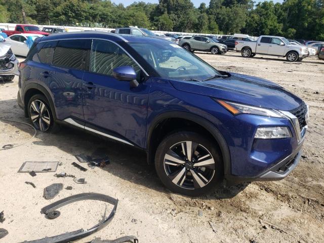 5N1BT3CA0PC941412 - 2023 NISSAN ROGUE SL BLUE photo 4