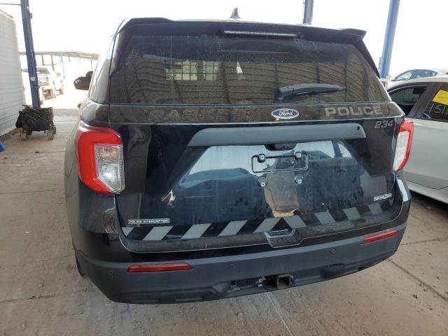 1FM5K8AB1PGA83305 - 2023 FORD EXPLORER POLICE INTERCEPTOR Қара фото 6
