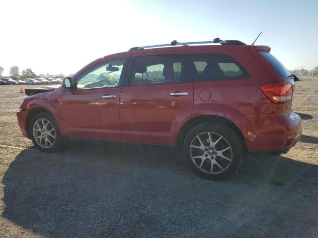 3C4PDDFG4ET199451 - 2014 DODGE JOURNEY R/T RED photo 2