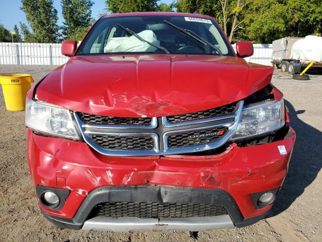 3C4PDDFG4ET199451 - 2014 DODGE JOURNEY R/T RED photo 5