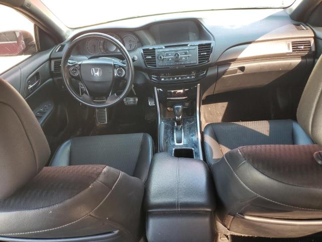 1HGCR2F54GA168991 - 2016 HONDA ACCORD SPORT RED photo 8